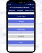 Cost and Percentage Calculator screenshot 3