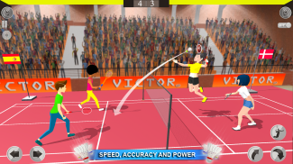 Badminton 3D: Sports Games screenshot 0
