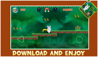 Rabbit Bunny run-Adventure screenshot 4