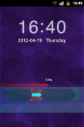 GO Locker Theme Dark Purple screenshot 1