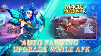Magic Hero War ：IDLE 1k summon screenshot 1