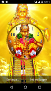 Ayyappa Clock Live Wallpaper screenshot 1