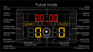 Scoreboard Futsal screenshot 6