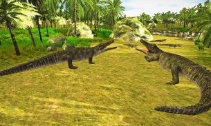 Simulatore di foresta 3D del coccodrillo: clan di screenshot 0
