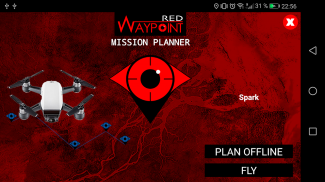 Red Waypoint for DJI Drones (Spark compatible!) screenshot 0