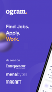 Ogram – Find Part Time Jobs screenshot 1