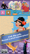 Pixel Links: ein entspanntes Einfärb-Puzzle-Spiel screenshot 6