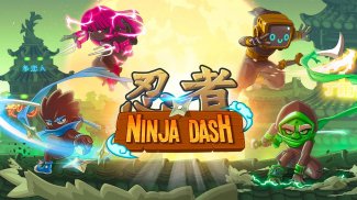 Ninja Dash - Ronin Shinobi: تشغيل والقفز والقطع screenshot 0