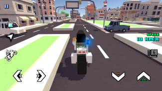 Blocky Moto Racing: Bike Rider screenshot 0