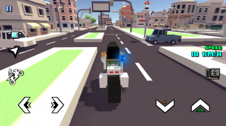 Blocky Moto Racing 🏁 screenshot 0