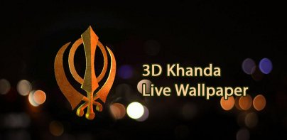 3D Khanda (Sikh Symbol) Live W