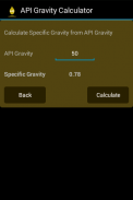 API Gravity Calculator Lite screenshot 6