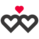 Çiftler için Loverscounter Icon