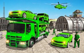 US Army Transport Truck: Multi Level Parking Games screenshot 0