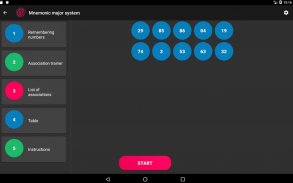 Mnemonic major system screenshot 7