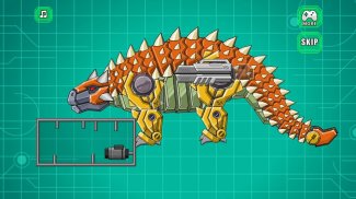 Robot Ankylosaurus Toy War screenshot 2