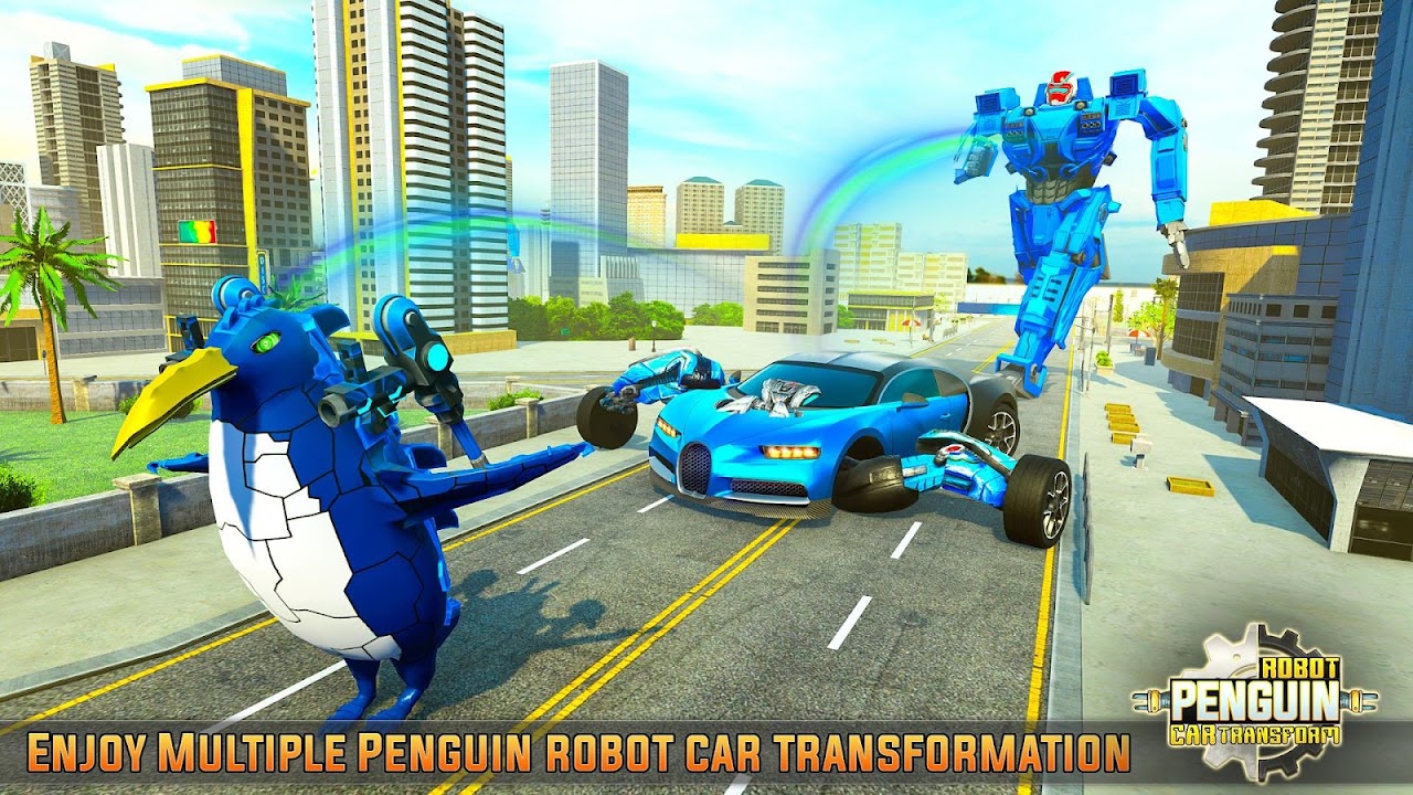 Penguin Robot Car War Game - Загрузить APK для Android | Aptoide