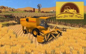 Trattore agricolo collina sim screenshot 0