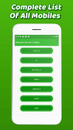 All Mobiles Secret Codes screenshot 0