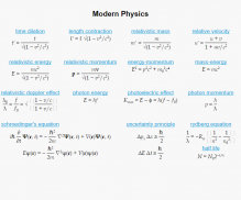 Physics Equations screenshot 0