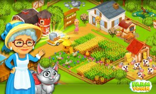 农场镇：农村之快乐故事. 农场镇：快乐农业日和食品农场游戏城市 screenshot 5