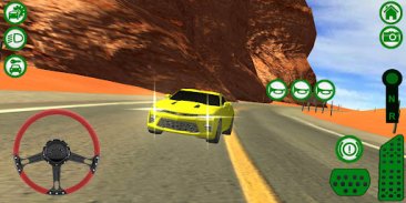 Simulador de conducción Camaro screenshot 2