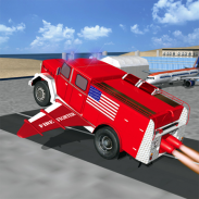 Flying Firefighter Truck 2016 screenshot 0