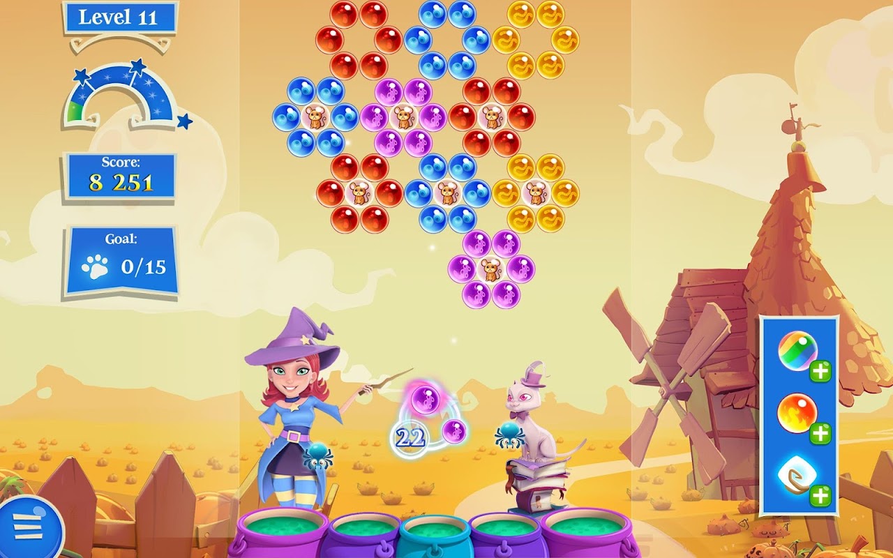 Bubble Witch 3 Saga é um novo jogo dos mesmos criadores de 'Candy Crush Saga'  