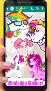 WAStickerApps Unicorn emoji screenshot 0