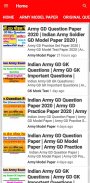 Army Exam :- GD,Clerk,TDN,NA,Technical screenshot 5