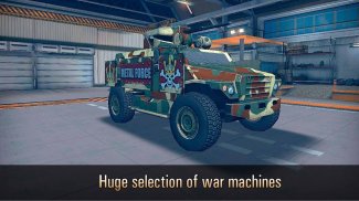 Metal Force: Trò chơi Xe tăng screenshot 4