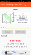 Solid Geometry Calculator screenshot 5