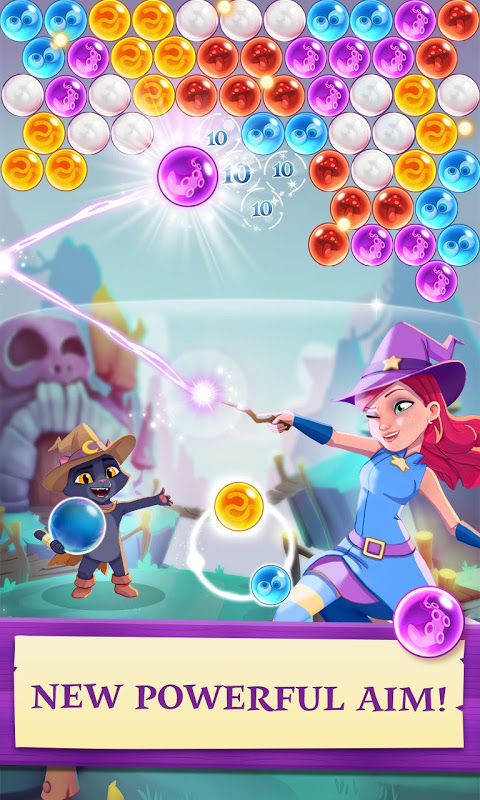 Bubble Witch 3 Saga MOD APK 7.41.11 (Unlimited Life) for Android