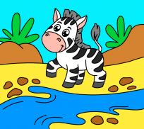 Coloring pages for children: animals screenshot 0