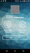 Emboss Photo Editor screenshot 1