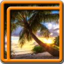 spiaggia sunrise live wallpape