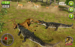 Hungry Animal Crocodile Attack screenshot 0