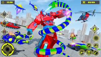 Anaconda Robot Car Robot Game screenshot 7