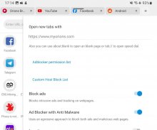 Monument Browser: Ad blocker, Foco na privacidade screenshot 8