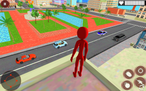 Stickman Monster Rope Hero: City Crime Simulator screenshot 11