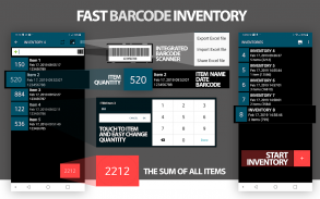Einfache Barcode-Inventur und Bestandsaufnahme screenshot 1
