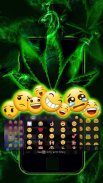 Rasta Weed Keyboard Theme screenshot 3