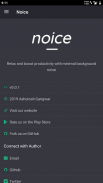 Noice: Ad-free indefinite background noises screenshot 0