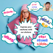 Tamil Text Dialogue Stickers screenshot 3