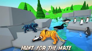 Wild Tiger Adventure: Survival Hunger Games screenshot 1