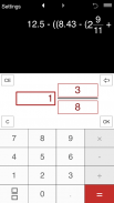Калькулятор дробей со скобками screenshot 8