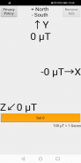 Gauss Meter Magnetometer App screenshot 0