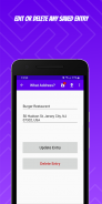 What Address? Find, Save, Disp screenshot 3