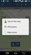 Map Pad medição da área GPS screenshot 13