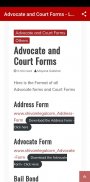 Advocate and Court Forms screenshot 4